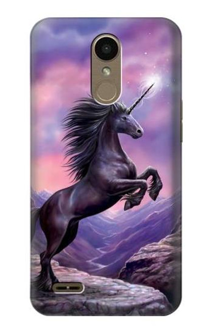 W1461 Unicorn Fantasy Horse Hard Case and Leather Flip Case For LG K10 (2018), LG K30