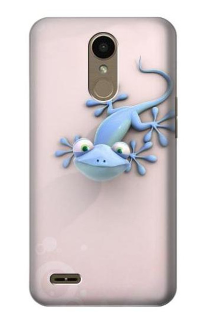 W1631 Funny Gecko Lizard Hard Case and Leather Flip Case For LG K10 (2018), LG K30