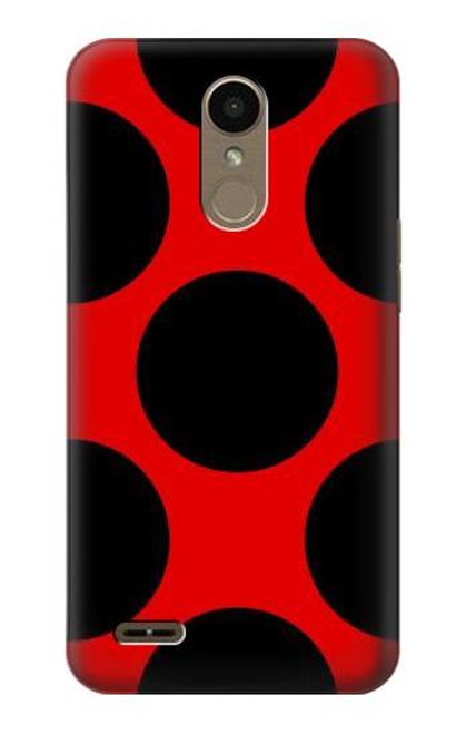 W1829 Ladybugs Dot Pattern Hard Case and Leather Flip Case For LG K10 (2018), LG K30