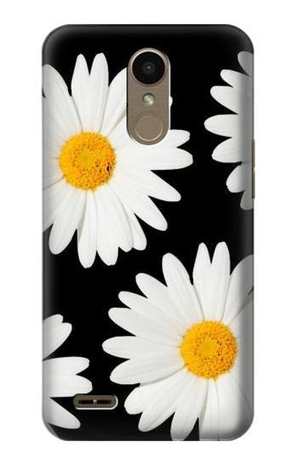 W2477 Daisy flower Hard Case and Leather Flip Case For LG K10 (2018), LG K30