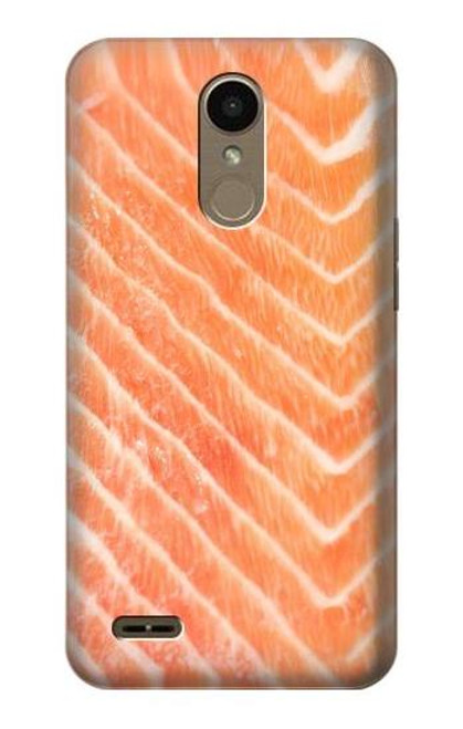 W2700 Salmon Fish Graphic Hard Case and Leather Flip Case For LG K10 (2018), LG K30