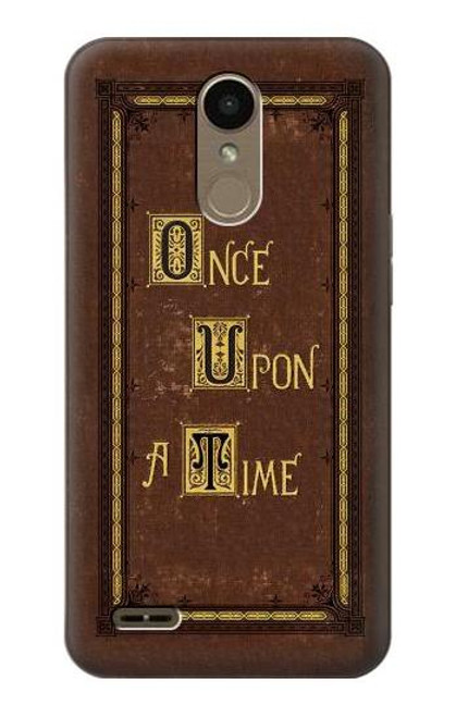 W2824 Once Upon a Time Book Cover Hard Case and Leather Flip Case For LG K10 (2018), LG K30