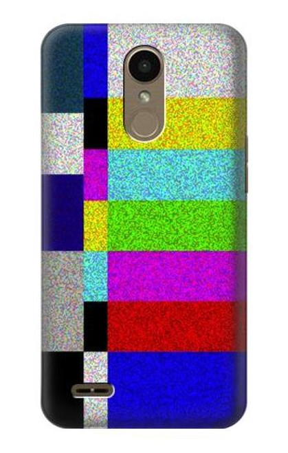 W2871 Noise Signal TV Hard Case and Leather Flip Case For LG K10 (2018), LG K30