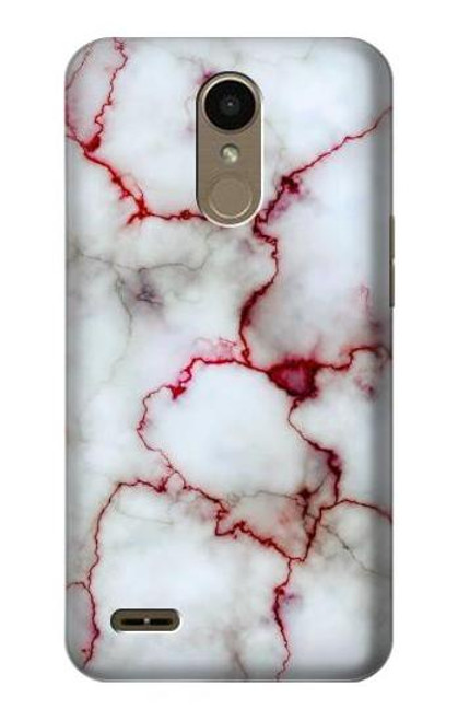 W2920 Bloody Marble Hard Case and Leather Flip Case For LG K10 (2018), LG K30