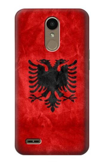 W2982 Albania Football Soccer Euro 2016 Hard Case and Leather Flip Case For LG K10 (2018), LG K30