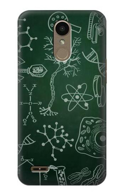 W3211 Science Green Board Hard Case and Leather Flip Case For LG K10 (2018), LG K30