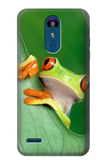 W1047 Little Frog Hard Case and Leather Flip Case For LG K8 (2018)