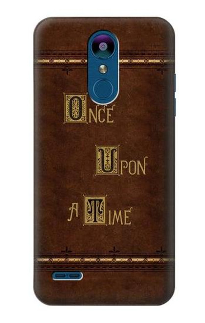 W2643 Once Upon A Time Book Hard Case and Leather Flip Case For LG K8 (2018)