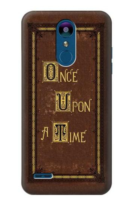 W2824 Once Upon a Time Book Cover Hard Case and Leather Flip Case For LG K8 (2018)