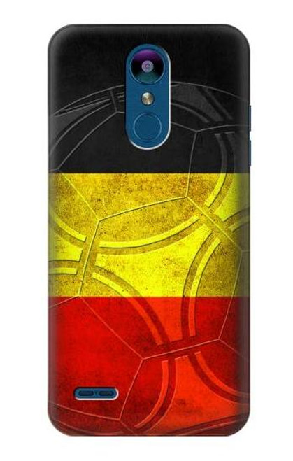 W2965 Belgium Football Soccer Euro 2016 Hard Case and Leather Flip Case For LG K8 (2018)