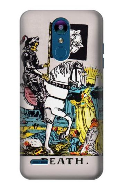 W3008 Tarot Card Death Hard Case and Leather Flip Case For LG K8 (2018)