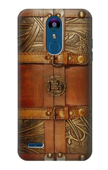 W3012 Treasure Chest Hard Case and Leather Flip Case For LG K8 (2018)