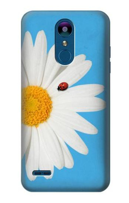 W3043 Vintage Daisy Lady Bug Hard Case and Leather Flip Case For LG K8 (2018)