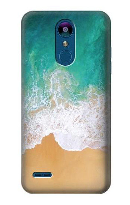 W3150 Sea Beach Hard Case and Leather Flip Case For LG K8 (2018)