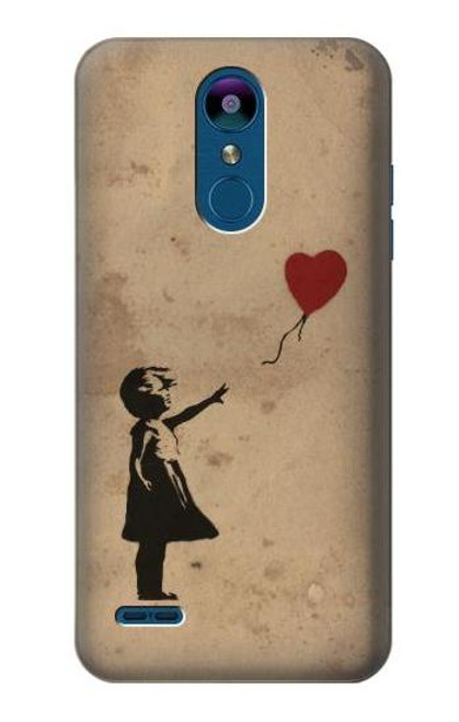 W3170 Girl Heart Out of Reach Hard Case and Leather Flip Case For LG K8 (2018)