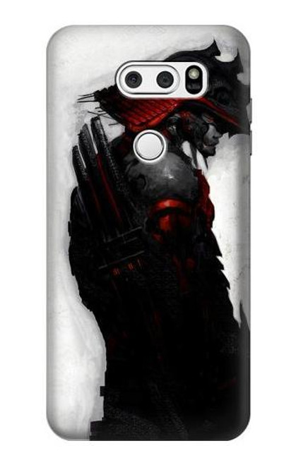 W2111 Dark Samurai Hard Case and Leather Flip Case For LG V30, LG V30 Plus, LG V30S ThinQ, LG V35, LG V35 ThinQ