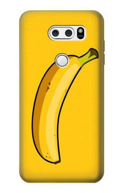 W2294 Banana Hard Case and Leather Flip Case For LG V30, LG V30 Plus, LG V30S ThinQ, LG V35, LG V35 ThinQ