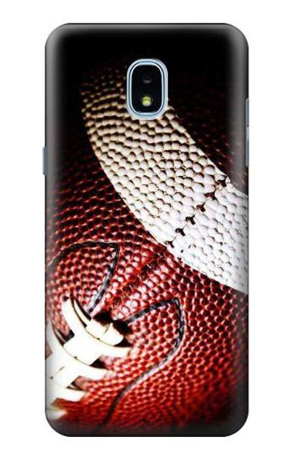 W0062 American Football Hard Case and Leather Flip Case For Samsung Galaxy J3 (2018), J3 Star, J3 V 3rd Gen, J3 Orbit, J3 Achieve, Express Prime 3, Amp Prime 3