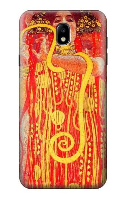 W3352 Gustav Klimt Medicine Hard Case and Leather Flip Case For Samsung Galaxy J7 (2018), J7 Aero, J7 Top, J7 Aura, J7 Crown, J7 Refine, J7 Eon, J7 V 2nd Gen, J7 Star