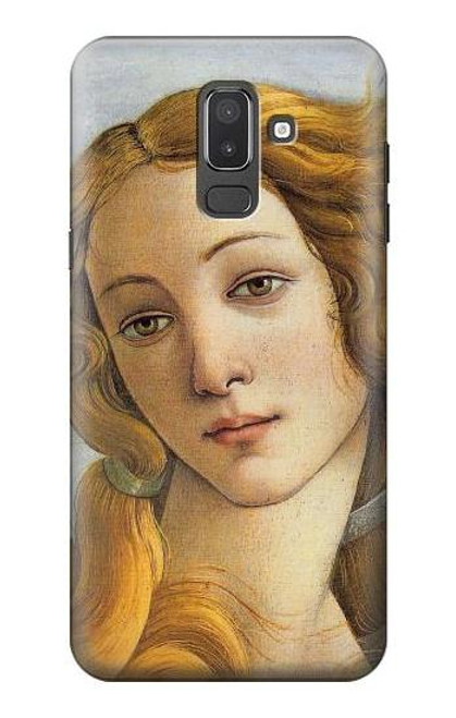 W3058 Botticelli Birth of Venus Painting Hard Case and Leather Flip Case For Samsung Galaxy J8 (2018)