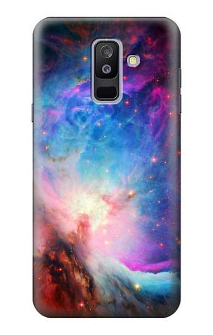 W2916 Orion Nebula M42 Hard Case and Leather Flip Case For Samsung Galaxy A6+ (2018), J8 Plus 2018, A6 Plus 2018