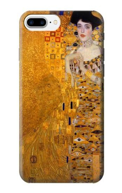 W3332 Gustav Klimt Adele Bloch Bauer Hard Case and Leather Flip Case For iPhone 7 Plus, iPhone 8 Plus