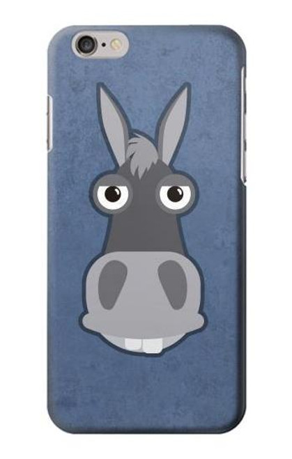 W3271 Donkey Cartoon Hard Case and Leather Flip Case For iPhone 6 6S