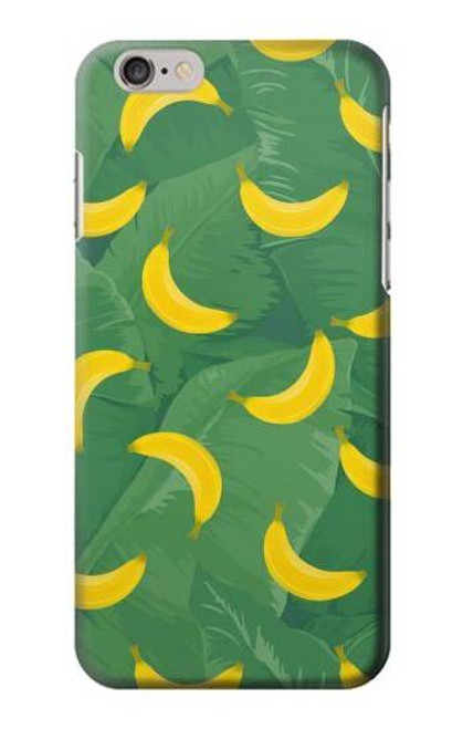 W3286 Banana Fruit Pattern Hard Case and Leather Flip Case For iPhone 6 6S