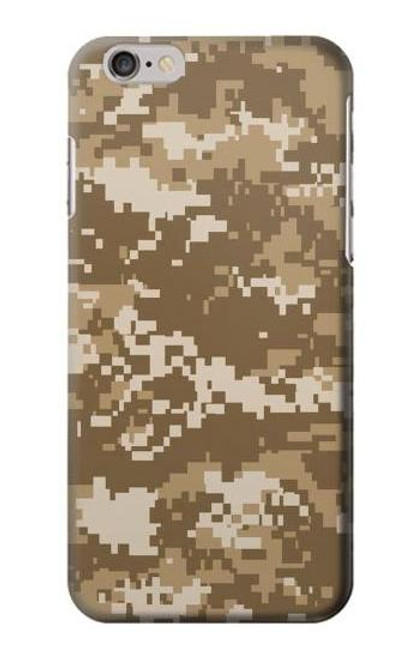 W3294 Army Desert Tan Coyote Camo Camouflage Hard Case and Leather Flip Case For iPhone 6 6S