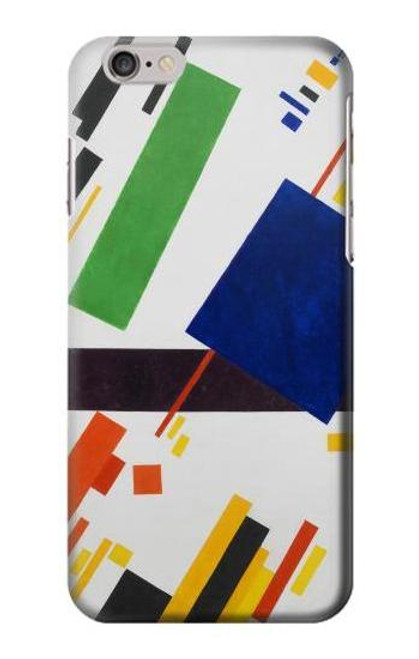 W3343 Kazimir Malevich Suprematist Composition Hard Case and Leather Flip Case For iPhone 6 6S