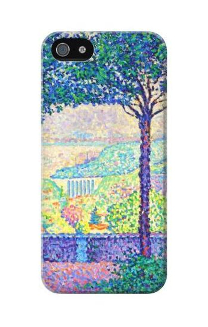 W3349 Paul Signac Terrace of Meudon Hard Case and Leather Flip Case For iPhone 5C