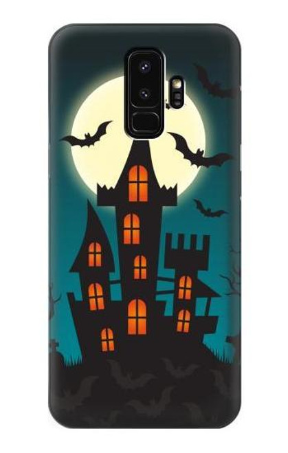 W3268 Halloween Festival Castle Hard Case and Leather Flip Case For Samsung Galaxy S9 Plus