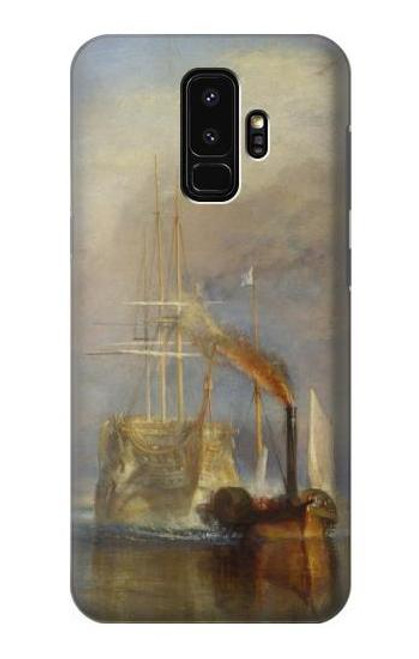 W3338 J. M. W. Turner The Fighting Temeraire Hard Case and Leather Flip Case For Samsung Galaxy S9 Plus