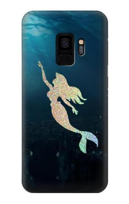 W3250 Mermaid Undersea Hard Case and Leather Flip Case For Samsung Galaxy S9