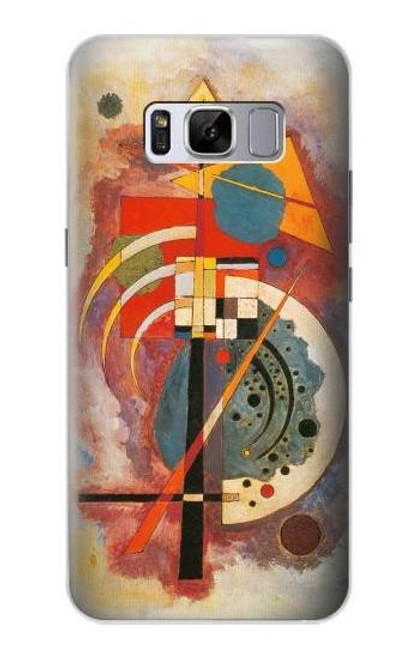 W3337 Wassily Kandinsky Hommage a Grohmann Hard Case and Leather Flip Case For Samsung Galaxy S8 Plus