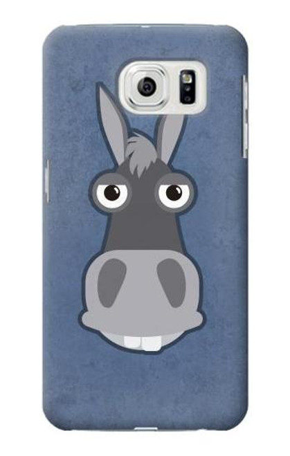 W3271 Donkey Cartoon Hard Case and Leather Flip Case For Samsung Galaxy S7 Edge