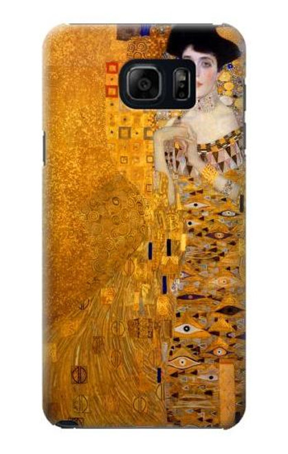 W3332 Gustav Klimt Adele Bloch Bauer Hard Case and Leather Flip Case For Samsung Galaxy S6 Edge Plus