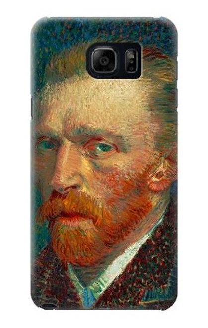 W3335 Vincent Van Gogh Self Portrait Hard Case and Leather Flip Case For Samsung Galaxy S6 Edge Plus