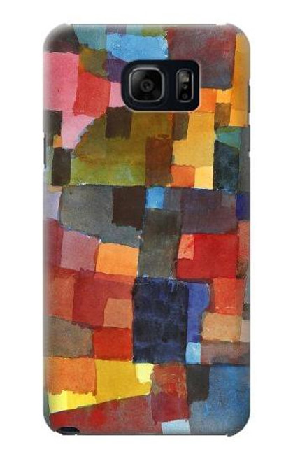 W3341 Paul Klee Raumarchitekturen Hard Case and Leather Flip Case For Samsung Galaxy S6 Edge Plus