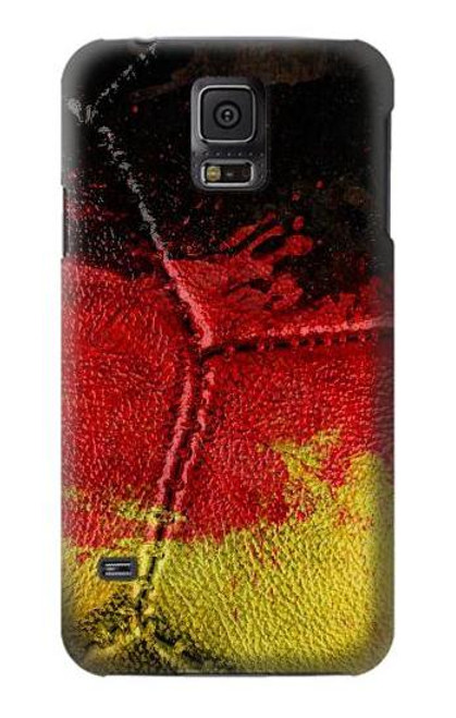 W3303 Germany Flag Vintage Football Graphic Hard Case and Leather Flip Case For Samsung Galaxy S5