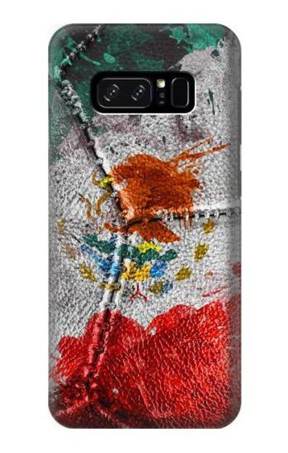 W3314 Mexico Flag Vinatage Foorball Graphic Hard Case and Leather Flip Case For Note 8 Samsung Galaxy Note8