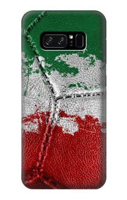 W3318 Italy Flag Vintage Football Graphic Hard Case and Leather Flip Case For Note 8 Samsung Galaxy Note8