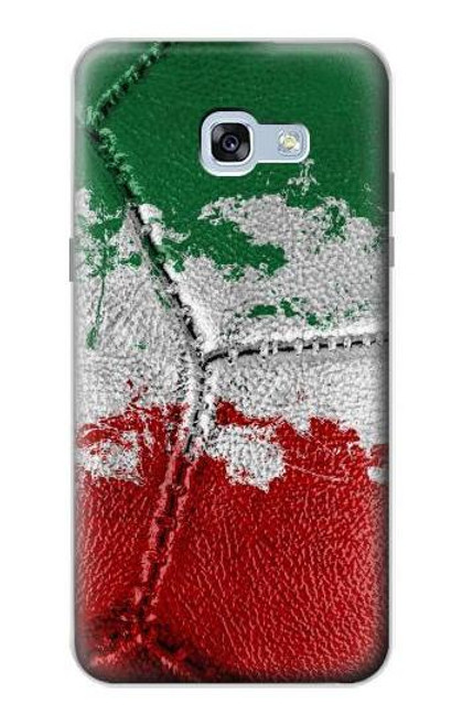 W3318 Italy Flag Vintage Football Graphic Hard Case and Leather Flip Case For Samsung Galaxy A5 (2017)