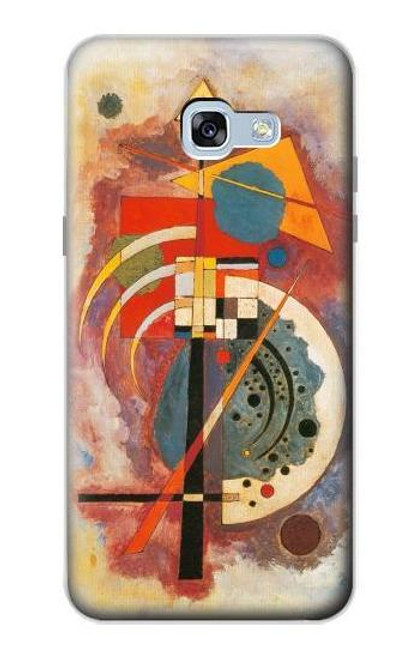 W3337 Wassily Kandinsky Hommage a Grohmann Hard Case and Leather Flip Case For Samsung Galaxy A5 (2017)