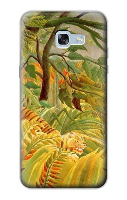 W3344 Henri Rousseau Tiger in a Tropical Storm Hard Case and Leather Flip Case For Samsung Galaxy A5 (2017)