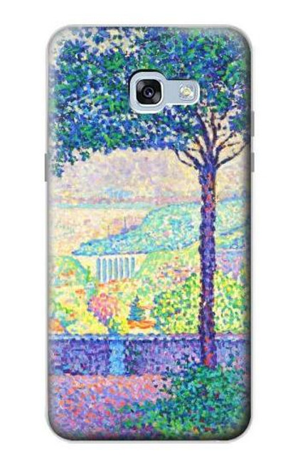 W3349 Paul Signac Terrace of Meudon Hard Case and Leather Flip Case For Samsung Galaxy A5 (2017)