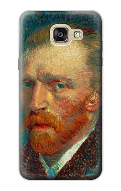 W3335 Vincent Van Gogh Self Portrait Hard Case and Leather Flip Case For Samsung Galaxy A5 (2016)