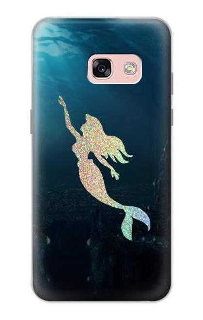 W3250 Mermaid Undersea Hard Case and Leather Flip Case For Samsung Galaxy A3 (2017)