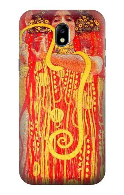 W3352 Gustav Klimt Medicine Hard Case and Leather Flip Case For Samsung Galaxy J5 (2017) EU Version