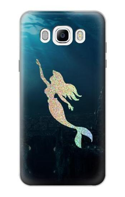 W3250 Mermaid Undersea Hard Case and Leather Flip Case For Samsung Galaxy J7 (2016)